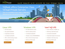 Tablet Screenshot of nqhost.com